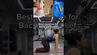 Get relief from back pain. Do it after your workout or after a busy day at work.