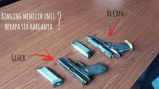 Comparison unit Glock & Hi Capa Airsoft Gun || Powered by Grand Cakra