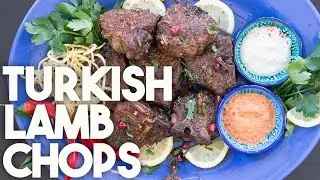 🐑  Turkish LAMB Loin CHOPS | With Middle Eastern spices | Kravings