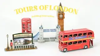 How to Build the CubicFun Tour of London 3D Puzzle | Step-by-Step Instruction
