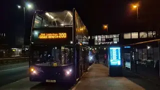 *LOAN* Onboard Damory Bus 1255 (LX08 FKX) | ADL Enviro400 | Route 200
