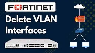 How to Delete VLAN Interface in FortiGate | Remove Policy & IP First | Fortinet Practical Lab