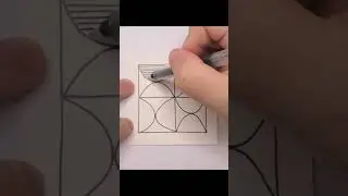 Pen control#draw with me #line art #line drawing #zantangle  #drawing lines