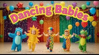 🌈 Babys Dancing in Costumes | Fun Kids Music | Funny Kids Videos | Kids & Babies Rhymes🌈