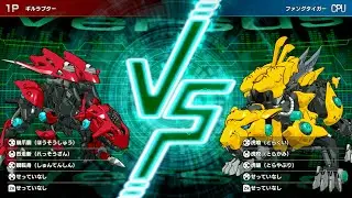 Gilraptor vs Fang Tiger - Zoids Wild: Infinity Blast
