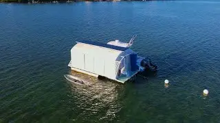 STAYING ON A OFF-GRID HOUSEBOAT KEY WEST DAY 2