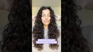 The power of mousse + gel vs gel alone on curly hair 🧡 #healthycurls #hairgel #curlyhair