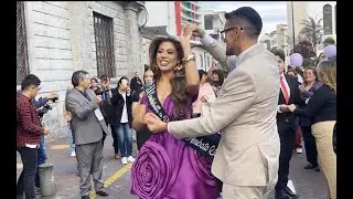 Ambato | Andrea Bonilla es presentada como candidata al Reinado de Ambato 2026