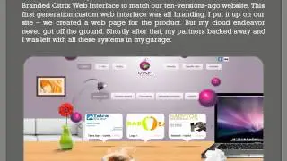 Custom citrix web interface