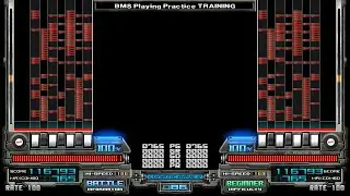 [BMS] BMS Playing Practice TRAINING / Trahc Master IMAGE: Trahc Master / PATTERN: Trahc Master