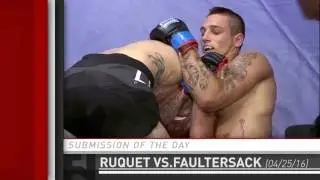Submission of the Day: Joey Ruquet Anaconda Chokes Luke Faultersack at Combate SEIS