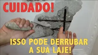ISSO PODE FAZER SUA LAJE CAIR! — Como combater a ferrugem em ferro estrutural e preservar sua laje!