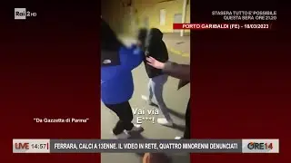 Ferrara, calci a 13enne. Quattro minorenni denunciati - Ore 14 27/03/2023