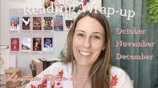 Monthly Wrap-up: Oct, Nov, & Dec Reads ✝️ Christian Fiction Books