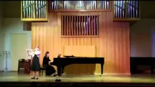 C. Saint-Saens. Voliere (flute, piano)