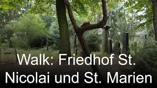 OASE am ALEXANDERPLATZ, Friedhof St. Nicolai, Begegnung mit einem Eichhörnchen, (english captions)