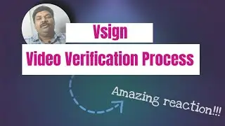 Vsign Digital Signature (DSC) Video Verification Process 2021 🔥🔥🔥