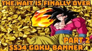 SUPER HYPE SUMMONS! Super Saiyan 4 Goku Dokkan Festival Summoning Event! Dragon Ball Z Dokkan Battle