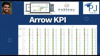 Conditional KPI in Tableau :  Up and Down Arrow