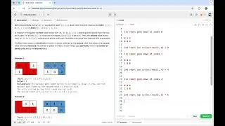 leetcode 2017 Grid Game | partial sum