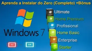 Tutorial Como Instalar Windows 7 - Passo a Passo