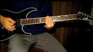 Eyes Set To Kill - Reach guitar cover lead part