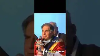 Ratan tata told about why nano failed | #ratantata #shorts #motivation #entrepreneur  #speech