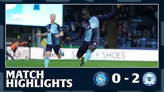 Match Highlights: Wycombe Wanderers 0 - 2 Peterborough United
