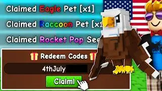 Testing ALL *NEW* Working CODES in Grow a Garden 2 (4th JULY)