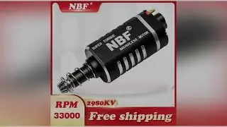 NBF 4.0 Airsoft 480 Brushless Motor AEG CNC Motor Gearbox V2 Upgrade Airsoft Mosfet Airgun ?water Gu