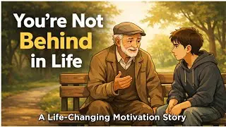 You're Not Behind In Life | Learn Speak English | Motivational Story 