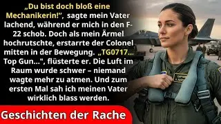 Mein Vater erbleichte – mein Handgelenksmal im F 22 brachte alle zum Schweigen