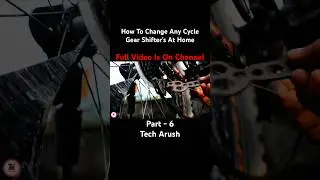How To Change Any Cycle Gear Shifter&rsquo;s At Home #shorts #techarush #cyclemodifed #cycle #experiment
