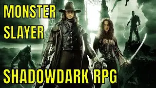 DESIGNING SHADOWDARK RPG MONSTER SLAYER CLASS 🔴#4k LIVE