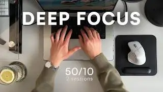 Techno Tunnel Vision: Work with Me | 2h Pomodoro 50/10 • Techno House Electronic Music Mix