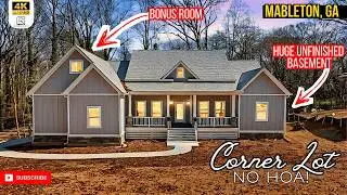 Totally One of a Kind! Custom Built Modern Farmhouse boasting: FULL Unfinished Basement & NO HOA!
