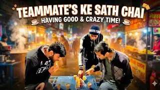 DAY6: GYM ke baad teammates ke sath chai ☕️😂#gym #gymcomedy #friends #comedylovervlog #chai #daily 
