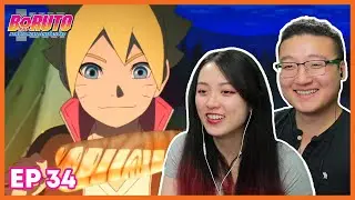 ETERNAL CARP FOR ETERNAL FRIENDSHIP 🎣 | Boruto Episode 34 Couples Reaction & Discussion
