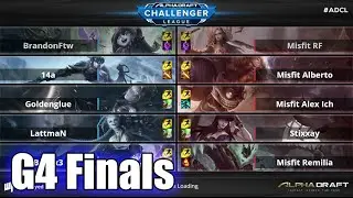 Misfits vs Frank Fang Gaming | Game 4 Finals AlphaDraft Challenger League | MSF vs FFG G4 ADCL