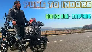 Pune To Indore Non Stop Ride - On My Husqvarna Svartpilen 250 ll vlog #239 ll Shooter vj