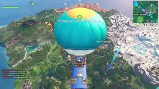 Fortnite - Fortbyte #64 Accessible with the Rox outfit on top of stunt Mountain