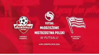 Skr&oacute;t meczu: Eurobus Przemyśl - Cracovia Krak&oacute;w | MMP U13 Białystok 2026