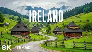 Ireland 8K – Emerald Hills, Quiet Coasts & A Serene Piano Journey Through Timeless Landscapes