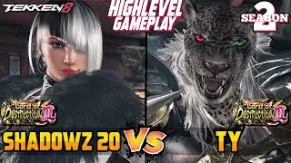 T8 &ndash; SHADOW 20z (Anna Williams) vs TY (Armor King) &ndash; Tekken 8 High Level Gameplay