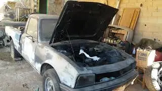Restaurando Pickup Peugeot 504 diesel 2.3 1994