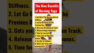 The nine benefits of Yoga. #yoga #yogaforbeginners #yogaknowledge #yogaexercises #yogabenefits