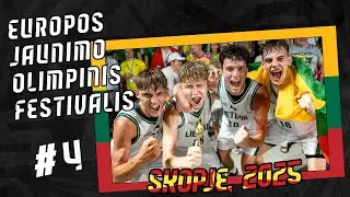 SKOPJĖ x SILVERSTARS #4 // EUROPOS JAUNIMO OLIMPINIO FESTIVALIO ČEMPIONAI