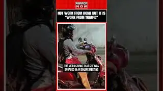 Bengaluru News | &ldquo;Work From Traffic&rdquo; Trends In Bengaluru | Viral Video | #shorts