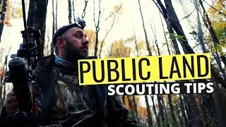 2020 Pre Rut Ohio Public Land Whitetail Deer Scouting - Tips and Info