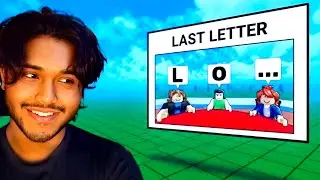 Spell the LAST LETTER or DIE?!